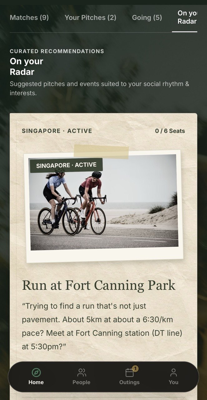 On your Radar: a suggested Run at Fort Canning Park outing